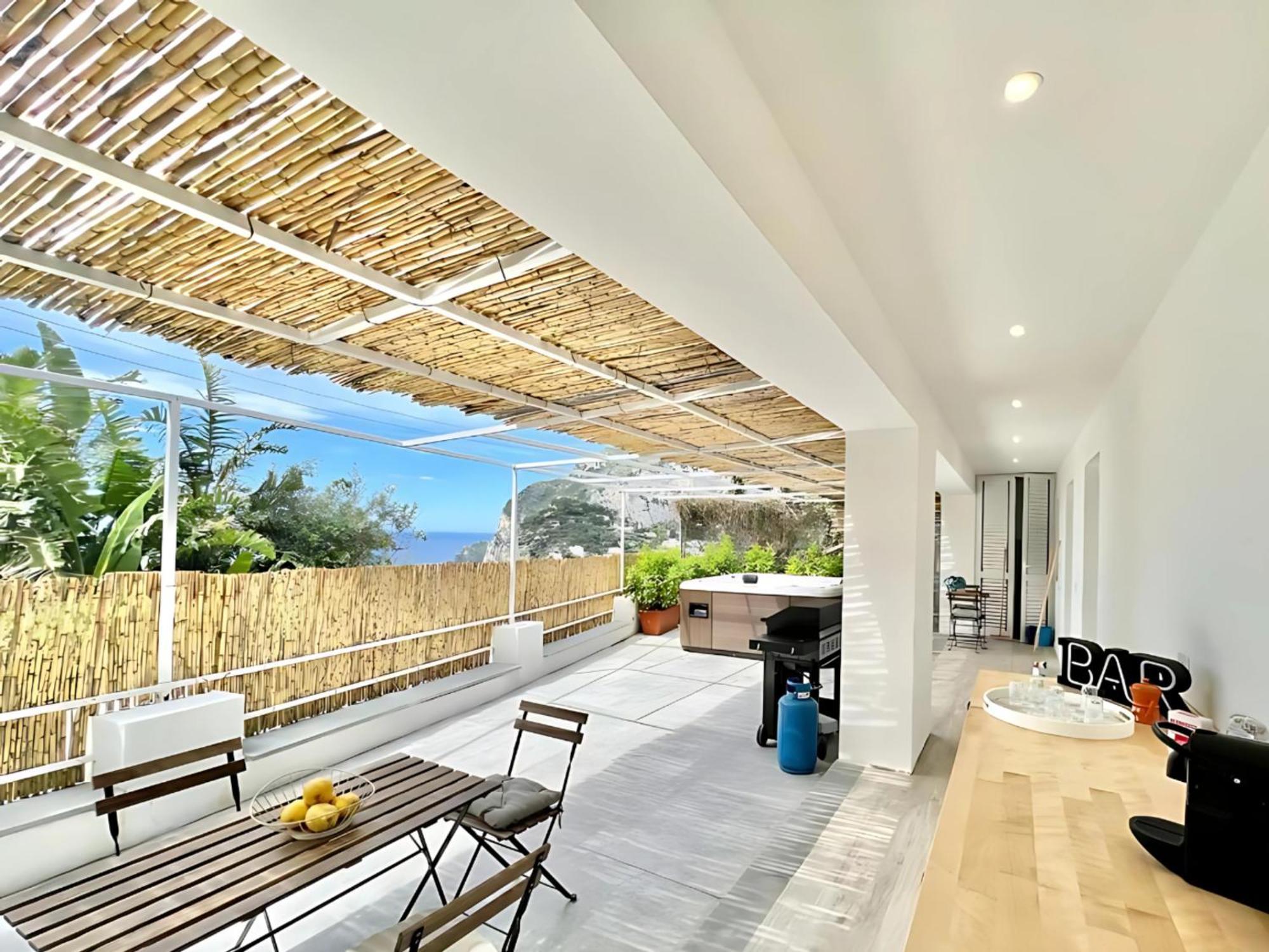 Casa Nannina - Seaview Terrace With Jacuzzi In Capri Apartment Exterior photo